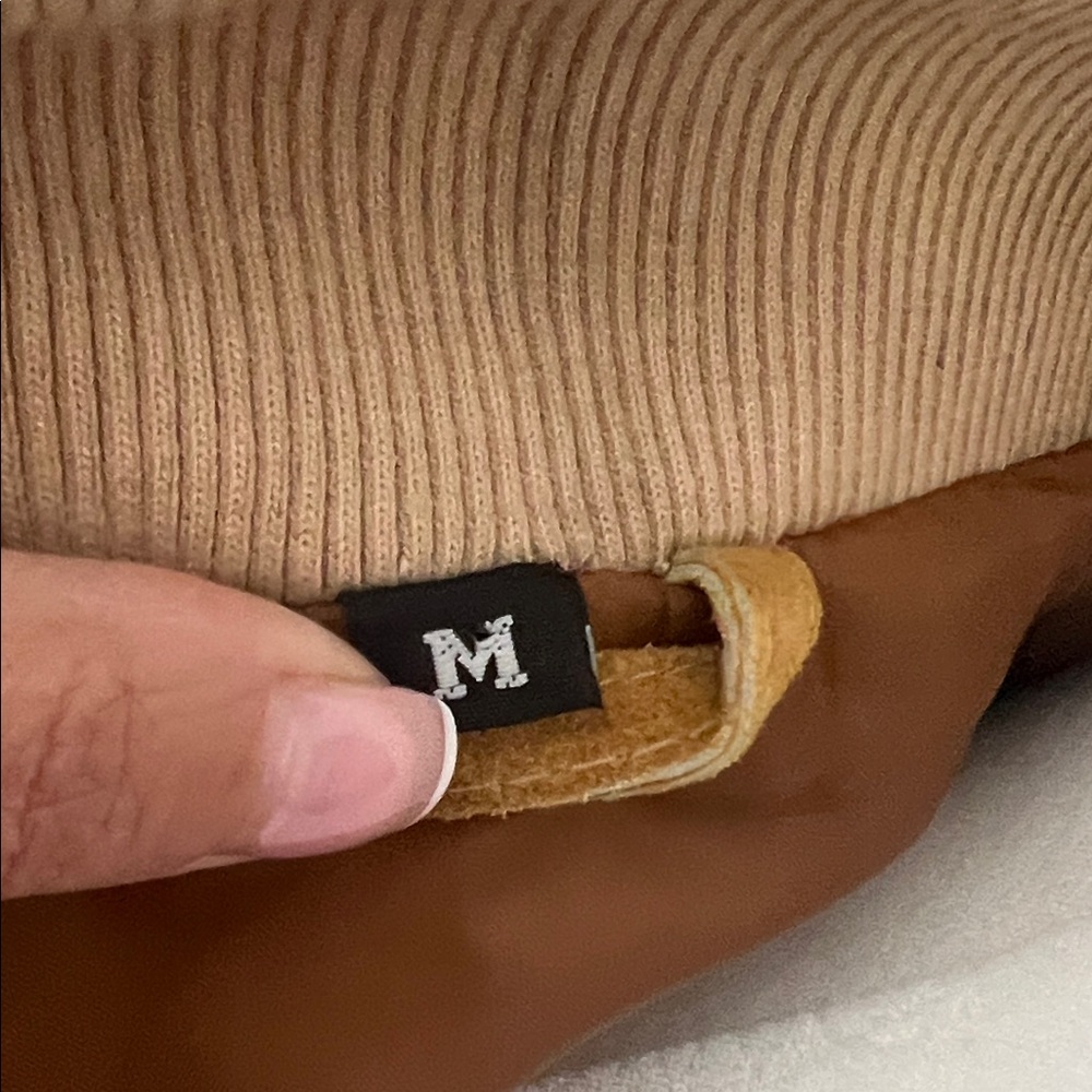 Men - Suede Stunning Jacket with Tan Accents - Picture 5 of 6